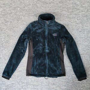 The North Face Women's Small Osito Full Zip Jacket Monterey Blue Gorpcore Hiking
